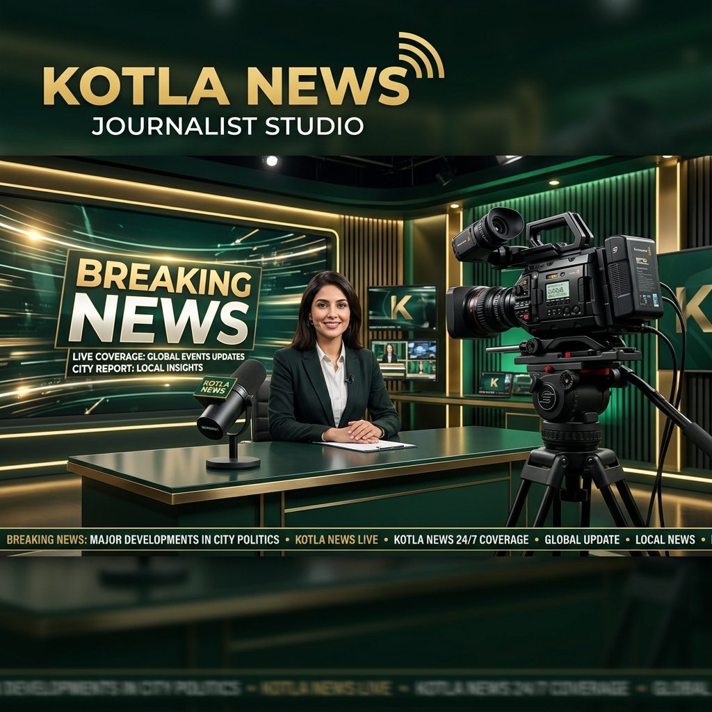 Kotla journalism studio banner